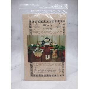 HIckety Pickety Chilly Charley Paper Mache Snowman Head Craft Pattern